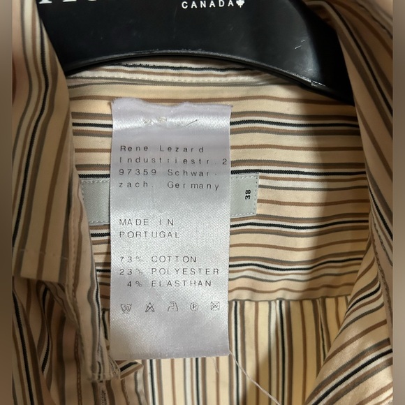 René Lézard shirt designer size 38 - Picture 5 of 6